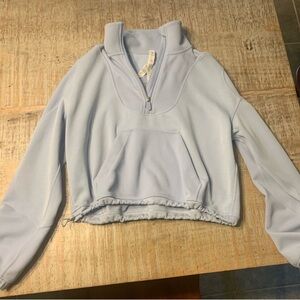 Lululemon brushed softstreme half zip